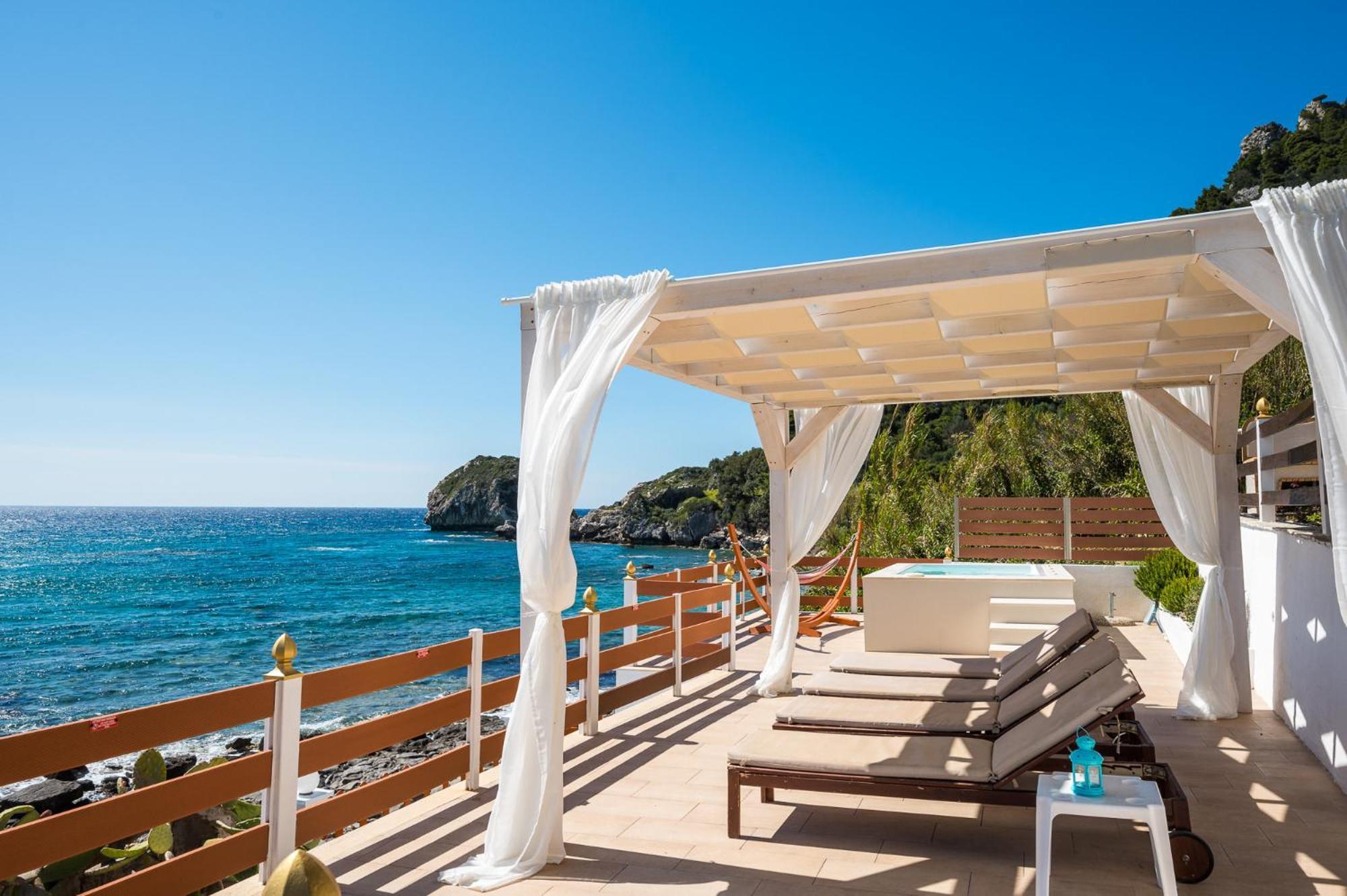 Villa Renata & Villa Filippos With Private Plunge Pool By Konnect Айос-Гордіос Екстер'єр фото